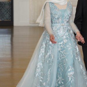 VIENNA LONG DRESS 7843